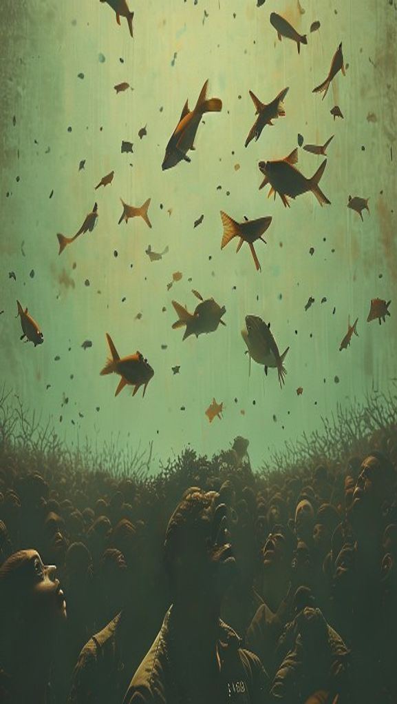 Lluvia de animales: Peces. ranas y el misterio de los cielos